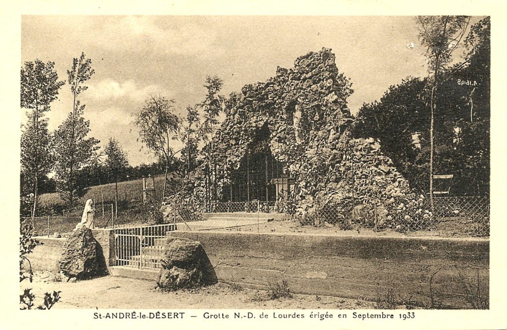 Grotte ND des Lourdes 1933
